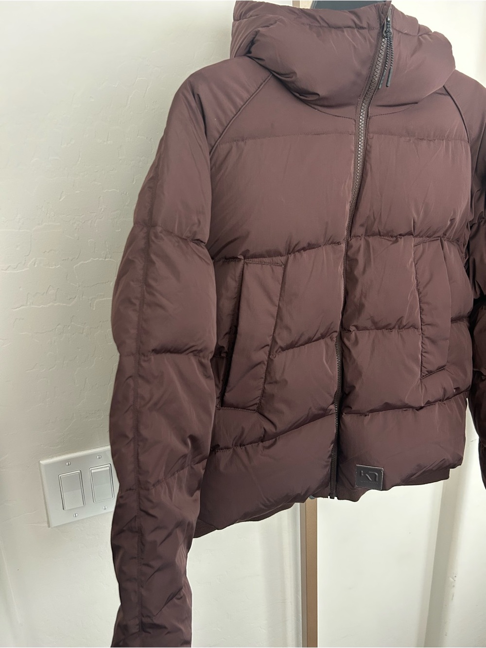Kari Traa Skjelde Jacket Puffer Women's Large Maroon Brown Color $250 - Picture 5 of 8